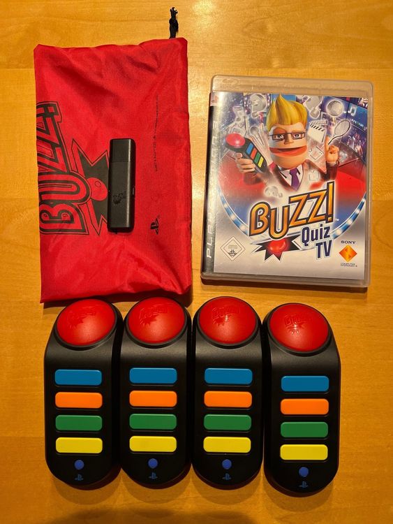 Buzz Quiz TV inkl. 4 Wireless Controller (Gebraucht) in Uster für CHF ...