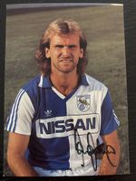 Signierte Karte Ronnie Borchers GC Zürich Fussball Rarität