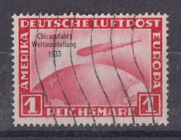 Deutsches Reich 1933: 1 M. Chicagofahrt - Kat. 500.--