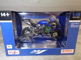 Maisto 1:18 Moto GP 2021 Yamaha YZR-M1 Franco Morbidelli