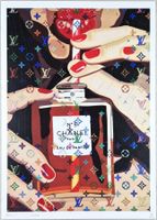 Death NYC Ltd Ed Pop Art Druck " Chanel No.5 Parfum