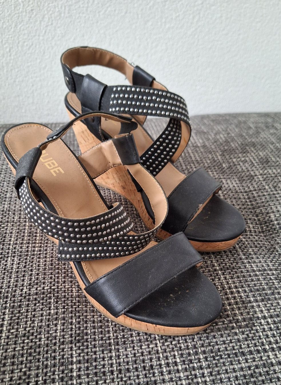 Cube Damenschuhe: CUBE Keilsandalen, Grösse 38 – Gebraucht aus Winterthur von Simply_nm