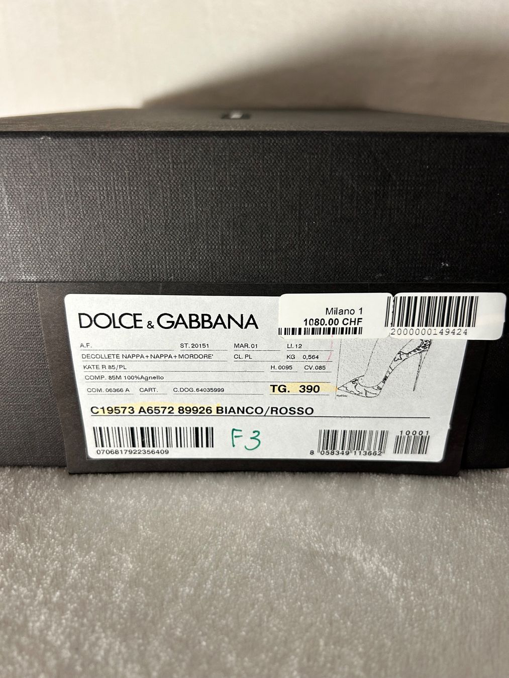 Dolce & Gabbana Scarpe da donna: Dolce & Gabbana Pumps – Nuovo e nell'imballaggio originale da Davos Dorf venduto da Juszy-Shop 8