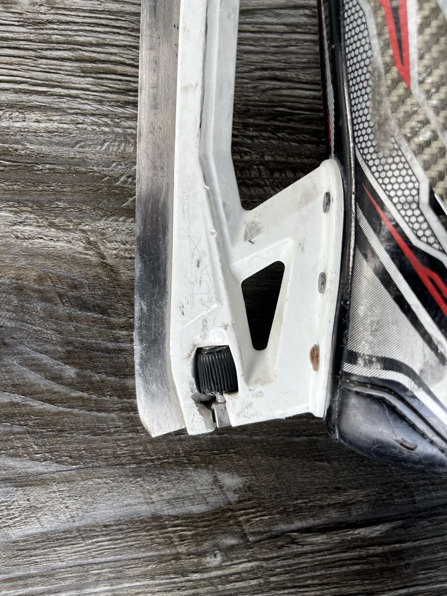 Ccm Pattini da ghiaccio: Eishockey Goalie Schlittschuhe – Usato da Leuzigen venduto da sve_8gm8 4