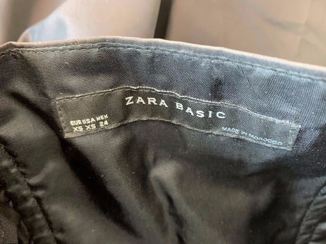 Zara Vestiti: schwarzes Cocktailkleid Zara Basic Gr. XS – Usato da Oberweningen venduto da Bumblebee2 3