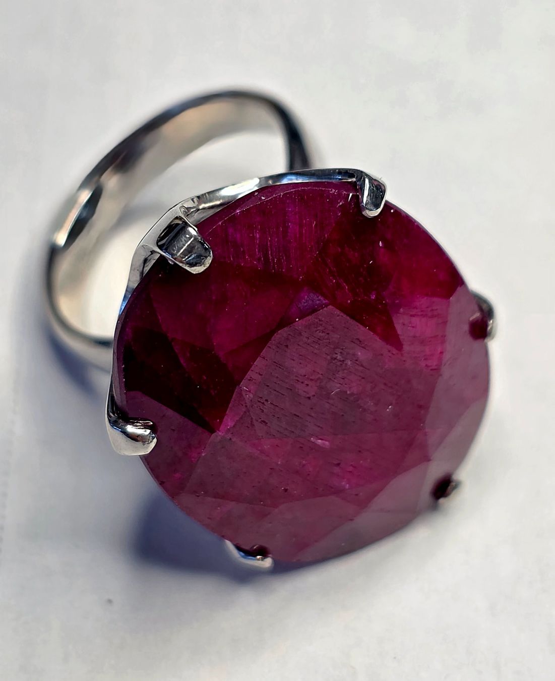 Ringe: Rubin Solitaire Ring – Neu (gemäss Beschreibung) aus Zürich von Benedikt21 7