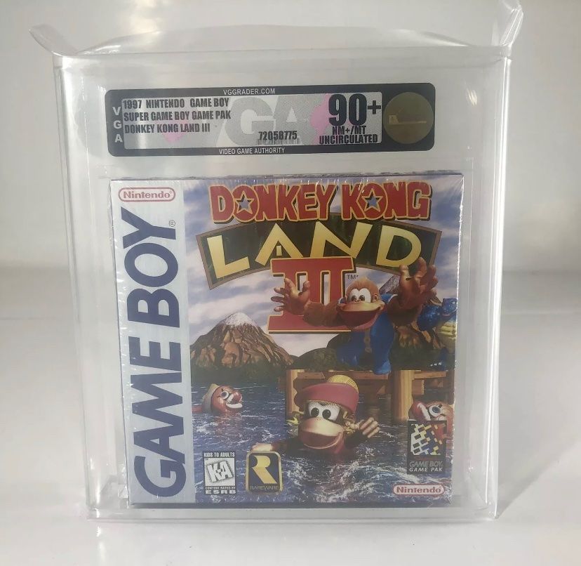 Nintendo Spiele: Donkey Kong Land 3 90+ VGA – Neu und originalverpackt aus Schänis von retail_rover