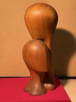 Sculptural Wooden Bowl Set - Unique Home Decor Piece