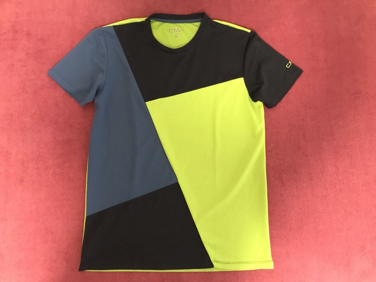 CMP Hemden, T-Shirts & Polos: CMP Wandershirt, grün/blau, Gr. 164 – Gebraucht aus Thayngen von mon_qr52