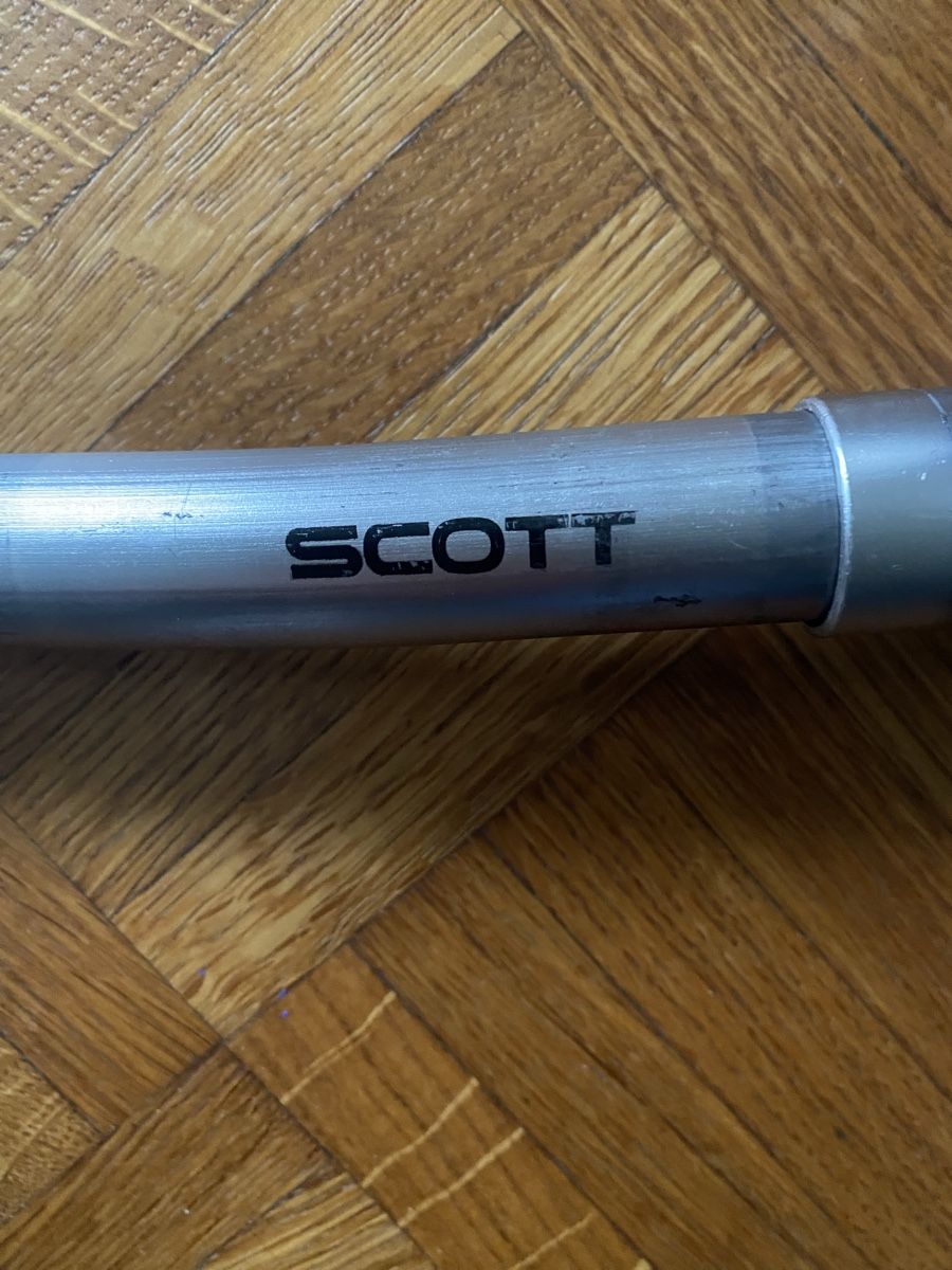 Scott Ersatzteile: Scott AT-2 Bicycle Handlebar and Stem Unit Silver Used – Gebraucht aus Bern von Alexandra9 2