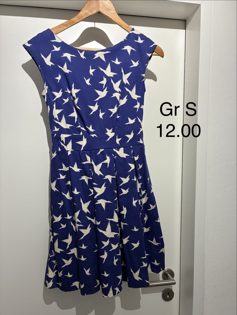 Kleider: Kleid mit Tauben Gr S – Gebraucht aus Stadel b. Niederglatt von maichaeferli