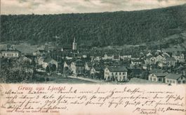 Alte Ansichtskarte Liestal, Schweiz, gel. 1900,