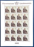 1961 Liechtenstein 60 Geburtstag Franz Josef Kleinbogen **