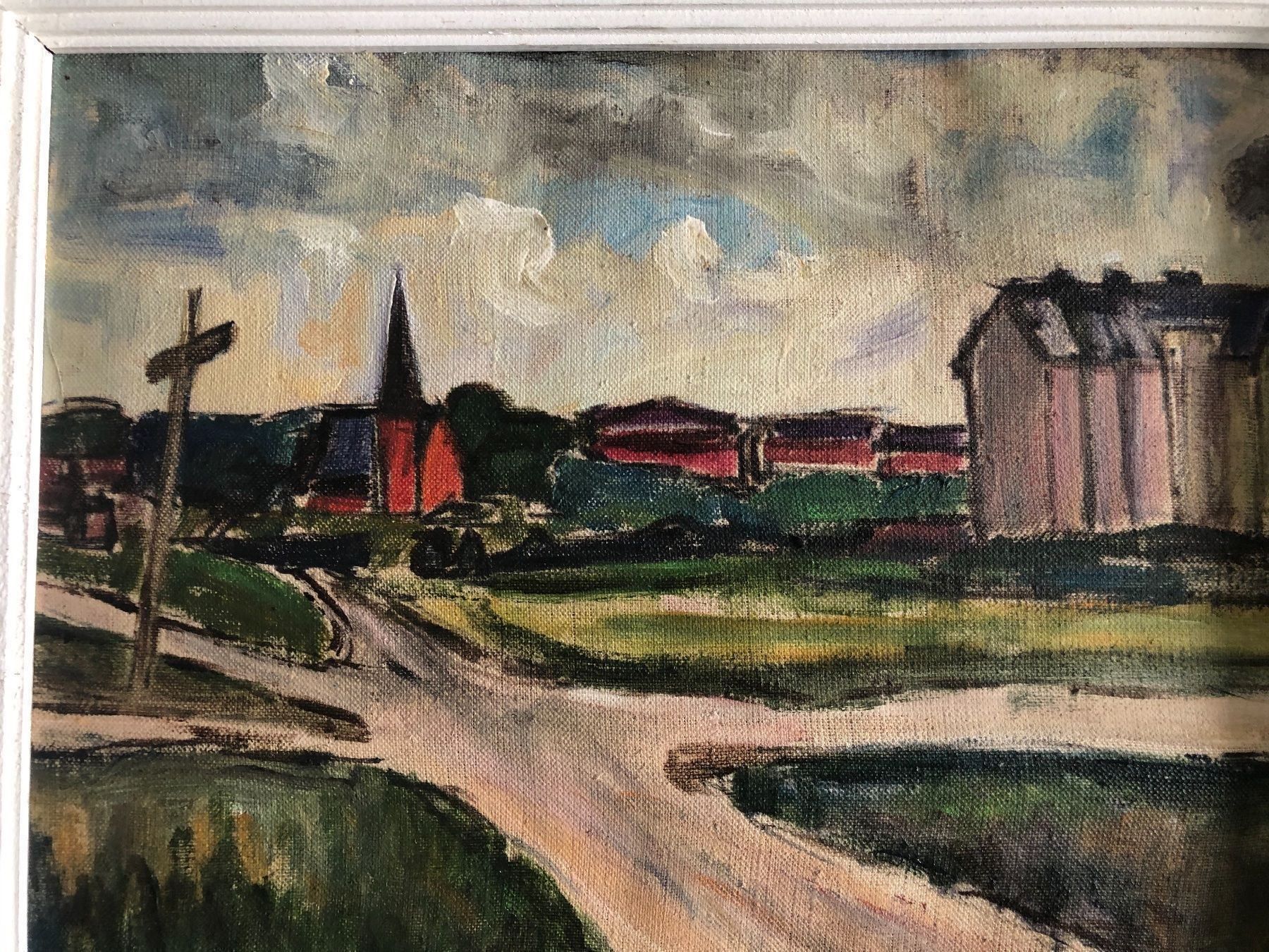 Gemälde: Bild F. Haldi 1971   ORIGINAL – Gebraucht aus Wallisellen von Casanna56 2