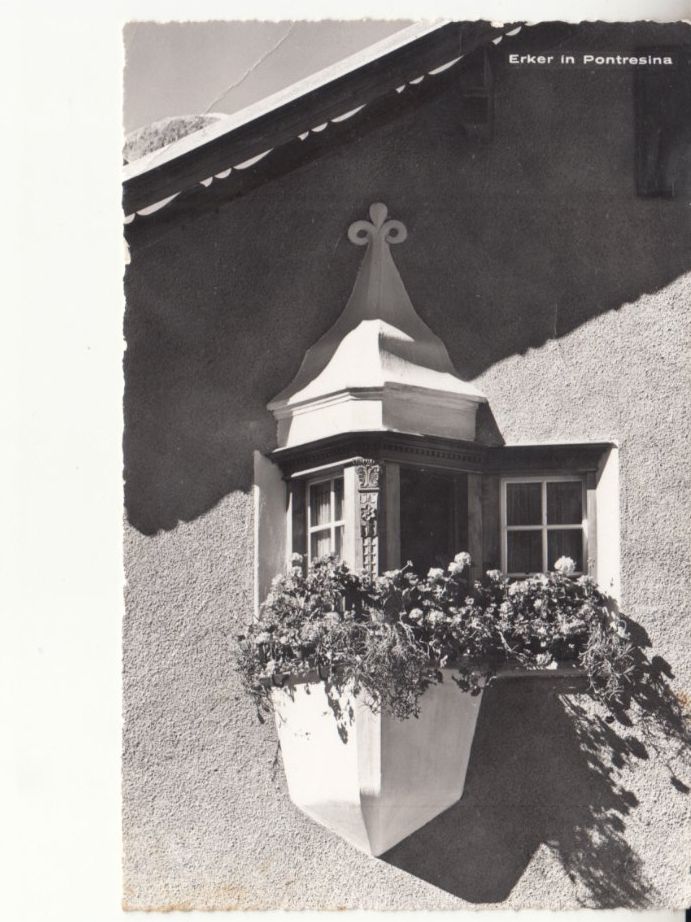 Cartoline postali: Pontresina ca. 1950 – Usato da Bürglen TG venduto da StampGraf