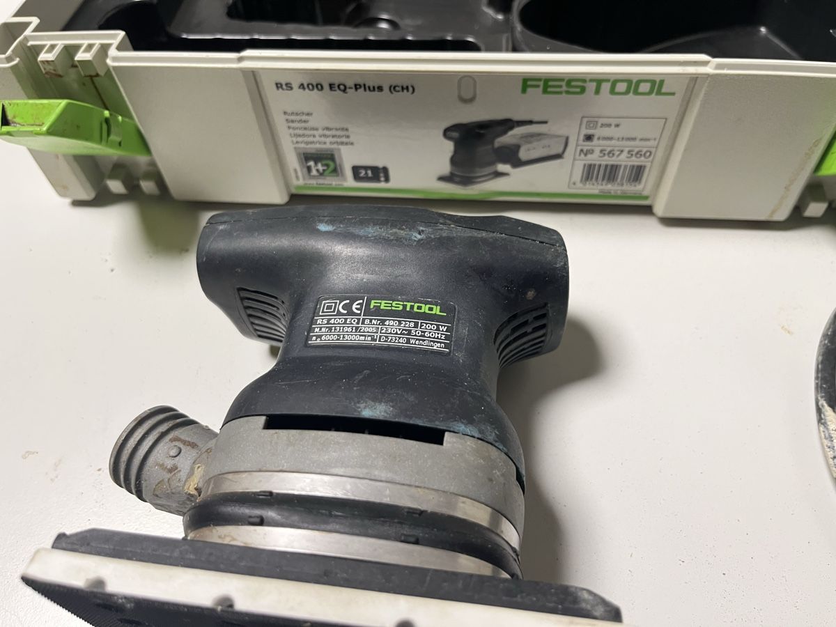 Festool Smerigliatrici & Lucidatrici: Ponceuse Festool RS 400 EQ-Plus – Usato da Chalais venduto da jje_f975 1