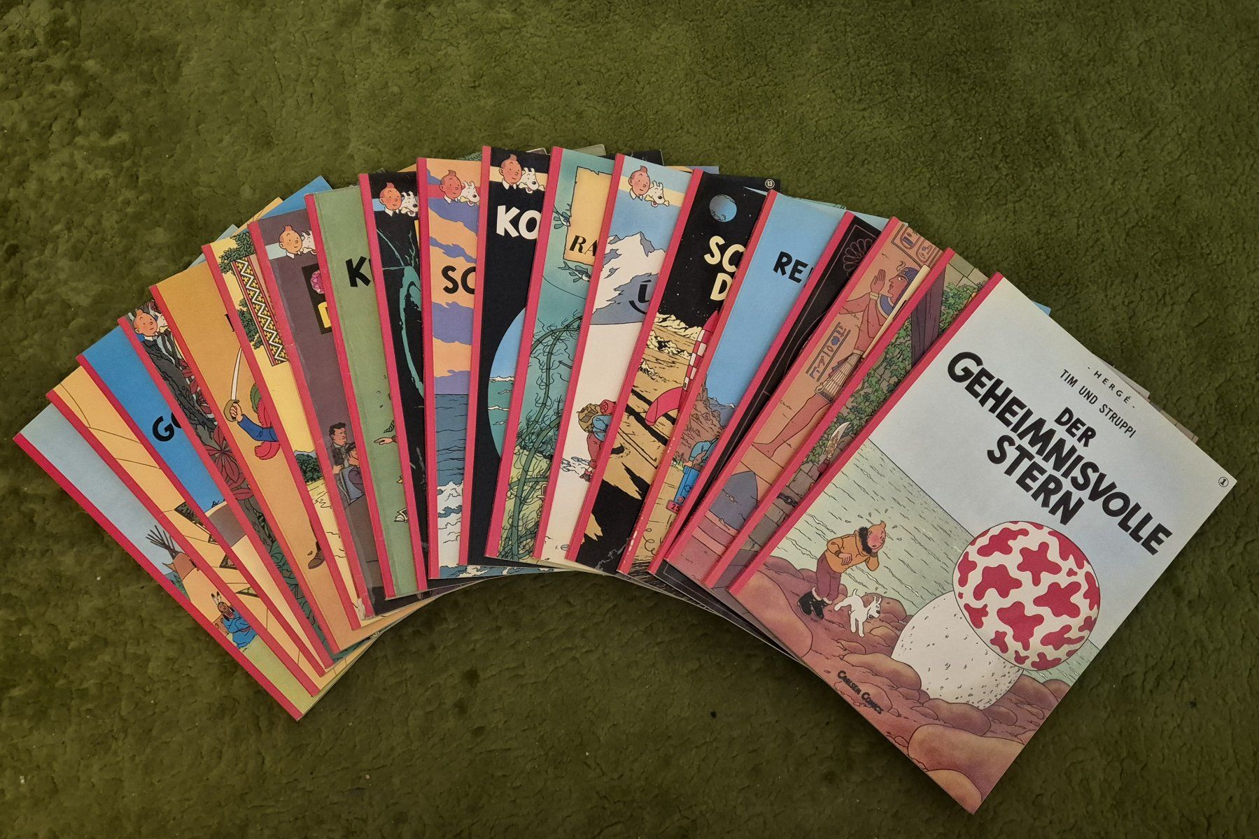 Comics: Tim und Struppi - Sammlung / 19 Bände – Gebraucht aus Chur von dluli
