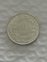 2 Franken 1967  Silber, Unz/Stgl