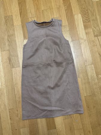 NEU Zara Kleid Beige Nude Grösse S Business