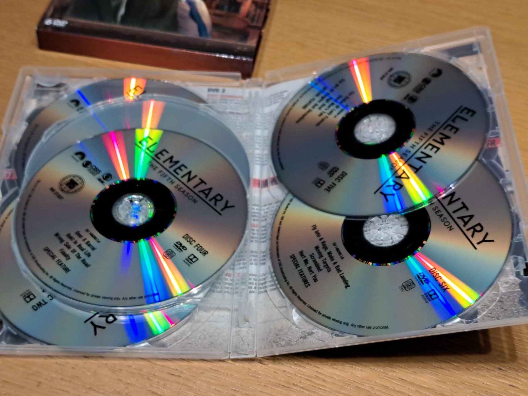 Tutti i DVDs: DVD ELEMENTARY, Staffel 5, Boxset mit 6 Discs – Nuovo (secondo la descrizione) da Unterseen venduto da Kanica 4
