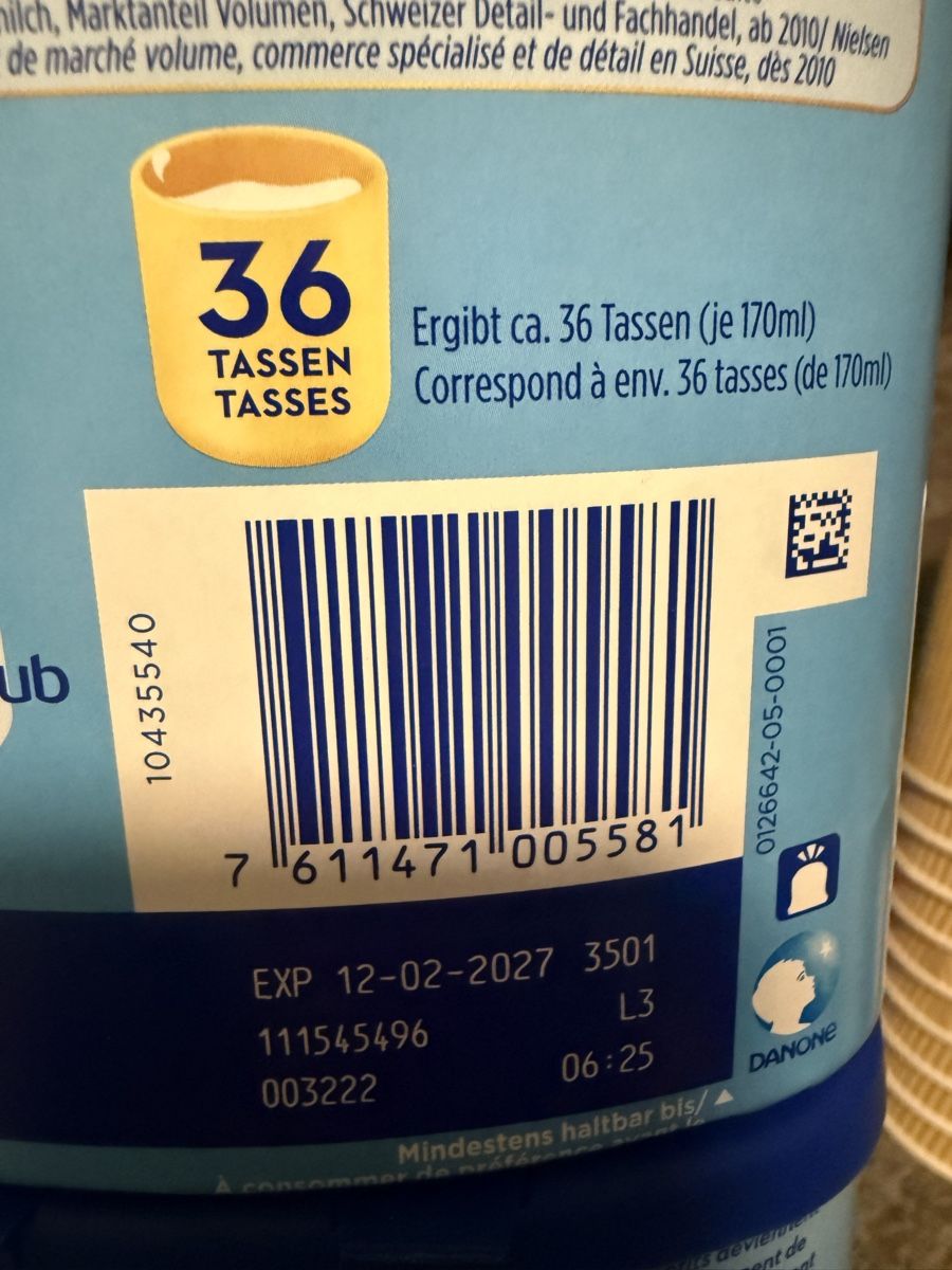 Aptamil Lebensmittel & Spezialitäten: Aptamil Pronutra Junior 18+ (800 g) – Neu und originalverpackt aus Aarau von Danig1 2