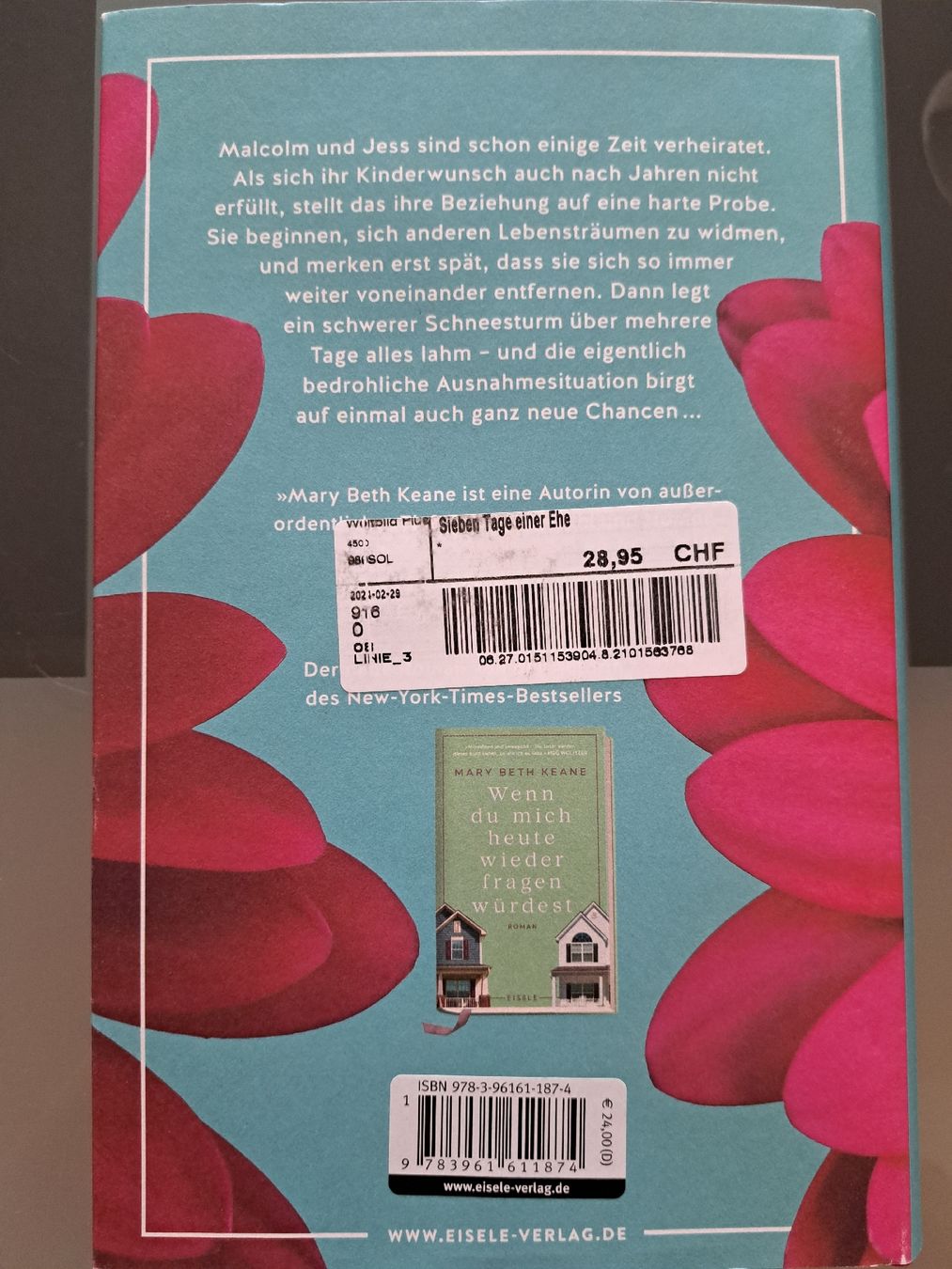 Bücher: Mary Beth Keane Sieben Tage einer Ehe – Neu (gemäss Beschreibung) aus Bellach von TORA4 1