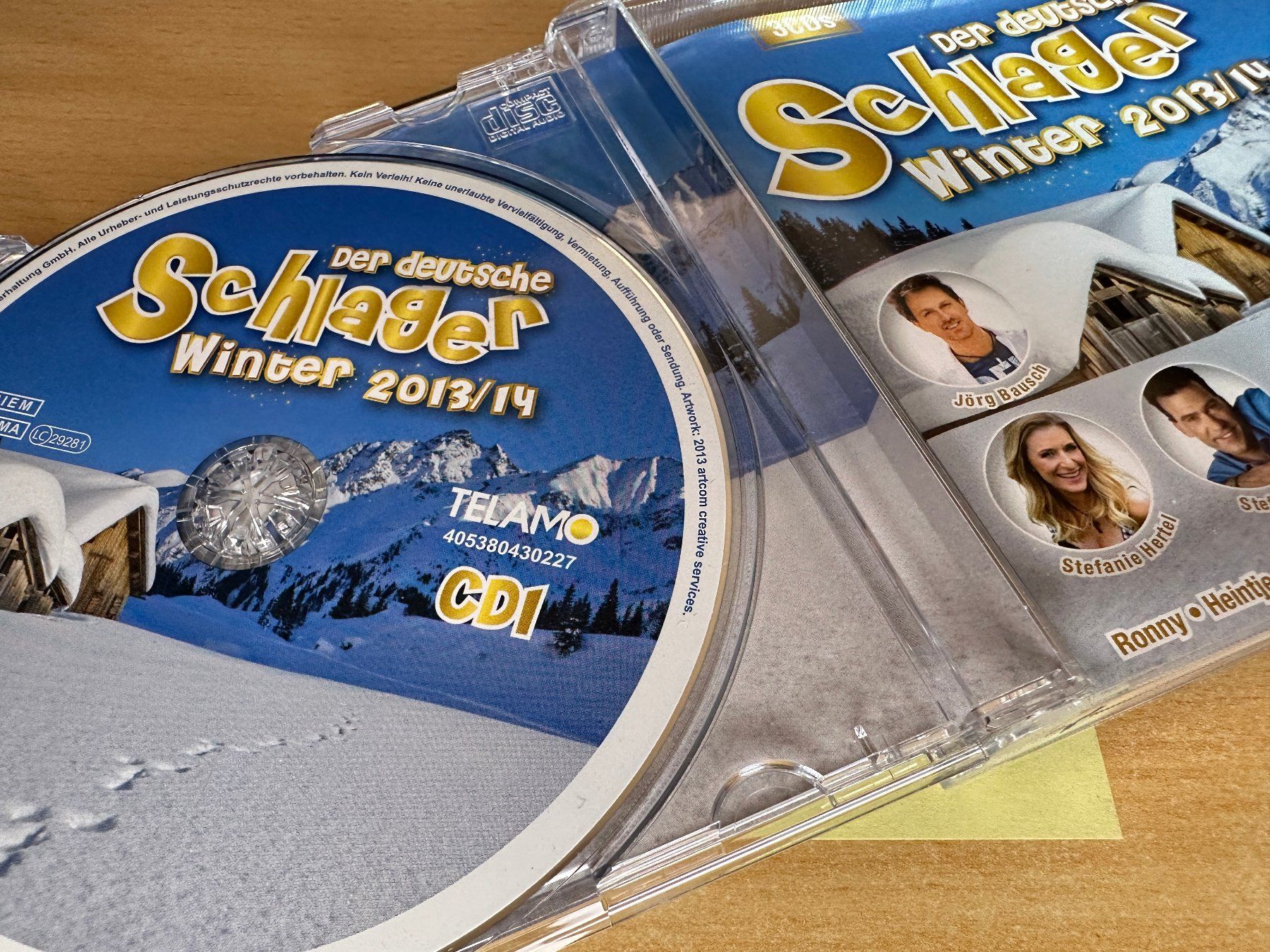 CD: Various - Der Deutsche Schlager Winter 2013/14 - 2 CD – Usato da Rikon im Tösstal venduto da Alpenmutz 2