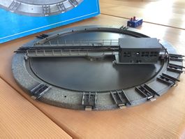 Märklin 7186 Drehscheiben-Garnitur mit Stellpult Spur H0
