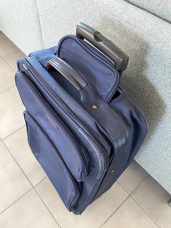 Longchamp Valigie: Valise bleu marine Longchamp – Usato da Gilly venduto da FlorenceGill 3