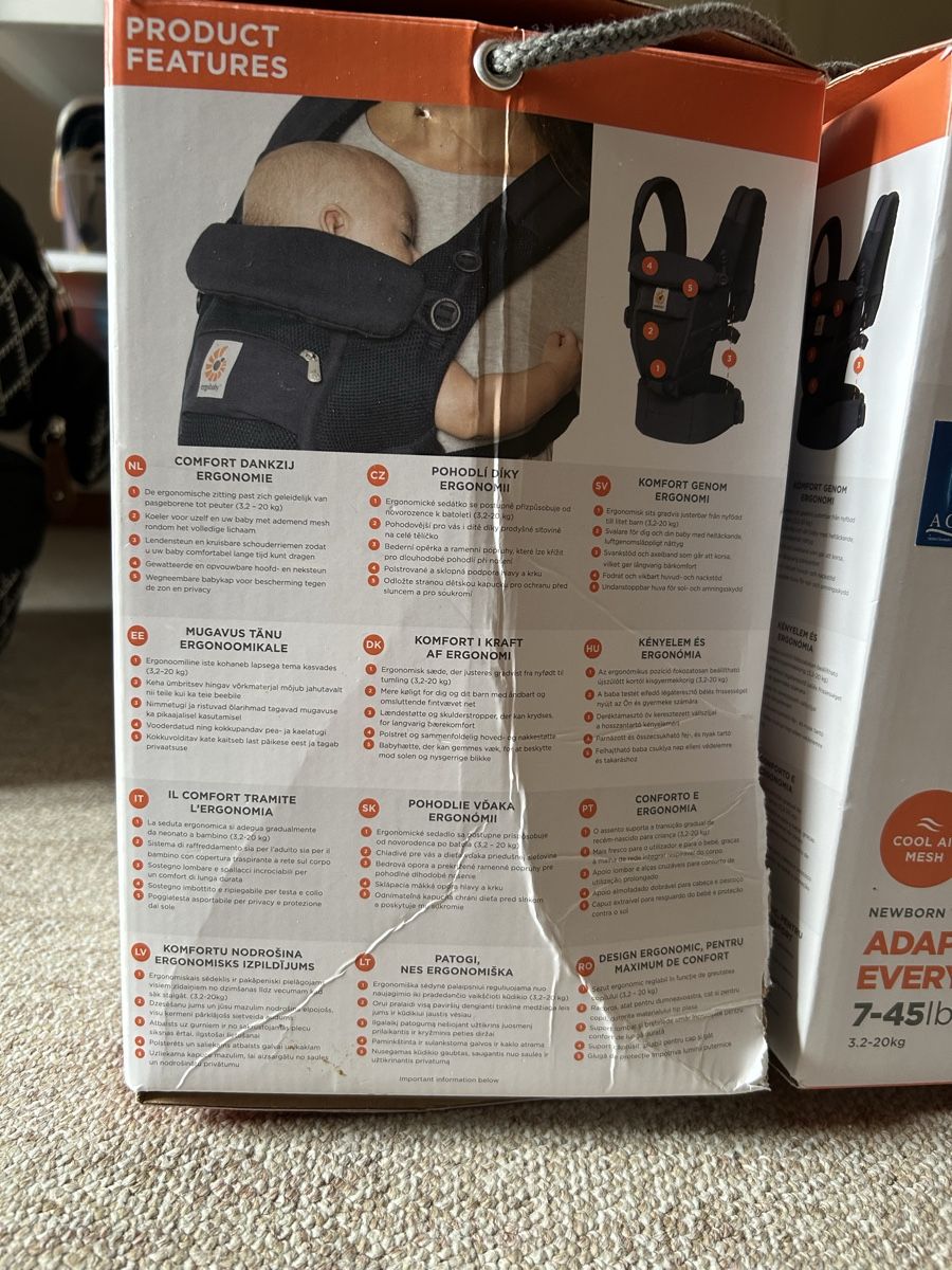 Ergo Baby Bauch- & Rückentragen: 2x Ergobaby Adapt Baby Carrier – Neu (gemäss Beschreibung) aus Gümligen von kmat14 4