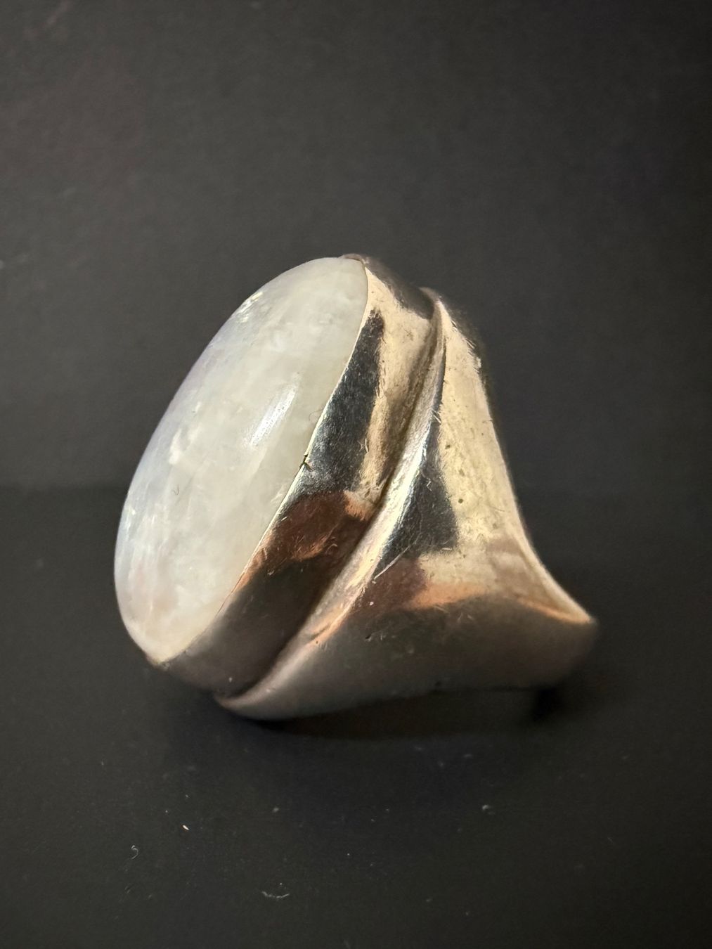 Anelli: Massiver Silber Ring mit Mondstein 925 – Usato da Spiegel b. Bern venduto da Rogger72 2
