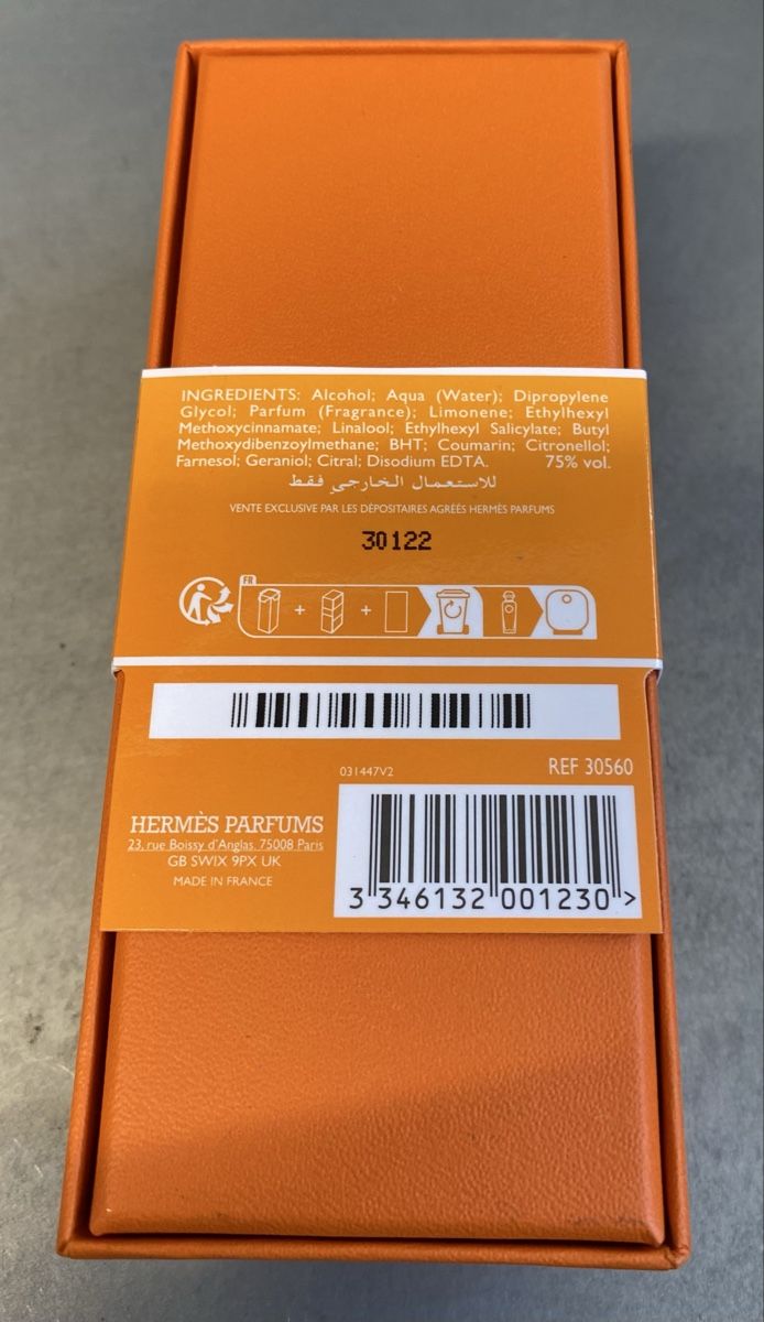 Hermès Parfum & Eau de Toilette: Hermès eau de mandarine ambrée 100ml NEUF – Neu (gemäss Beschreibung) aus Corseaux von atchoum66 5