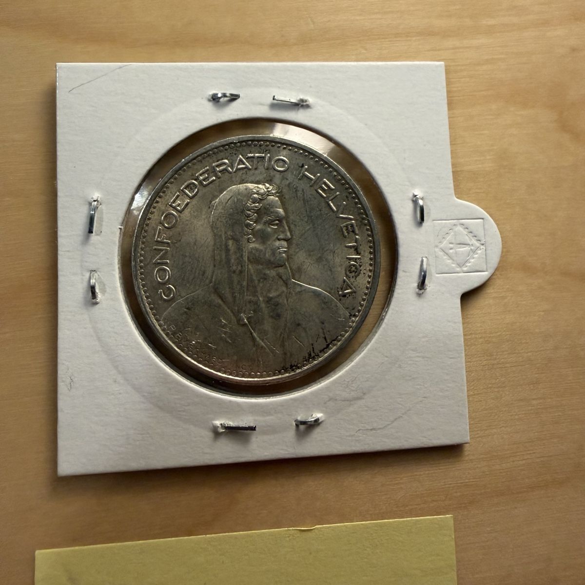 Tutti le monete: Schweizer Silbermünze 5 Franken 1965 – Usato da Wädenswil venduto da NicolaGB 1