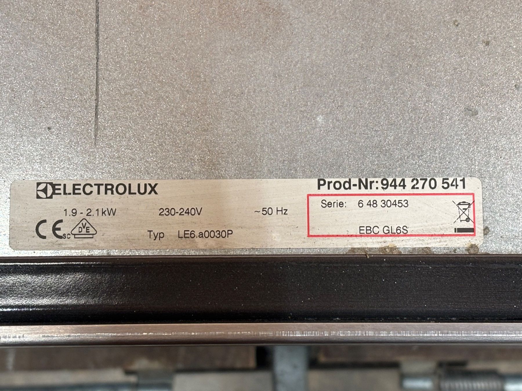 Electrolux Forni: Electrolux EBC GL6 Backofen Klein und Kompakt – Usato da Winterthur venduto da ReUse_Baumarkt 4
