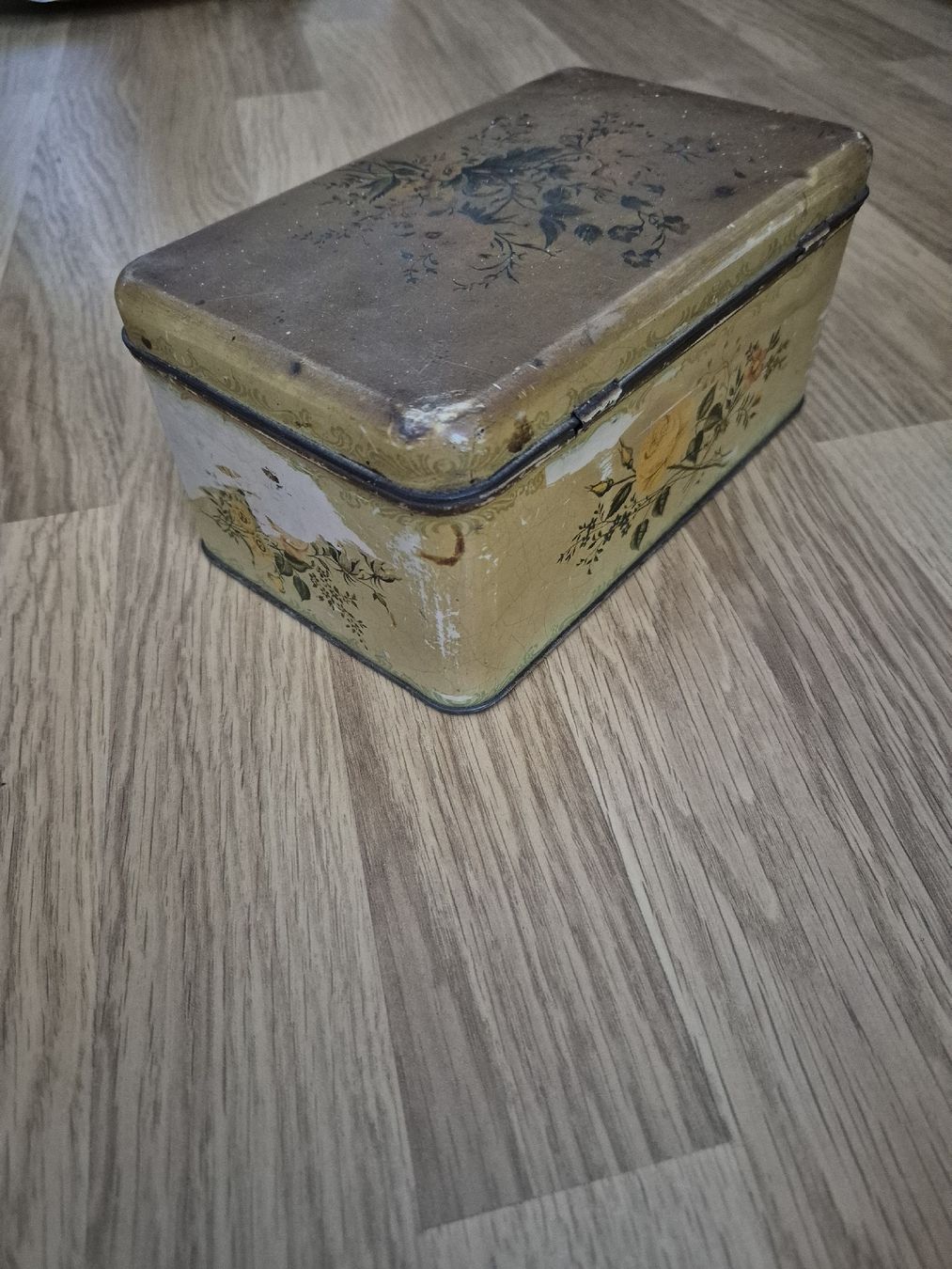 Barattoli: Vintage Keksdose Metalldose – Usato da Langenthal venduto da Polarisstern 1