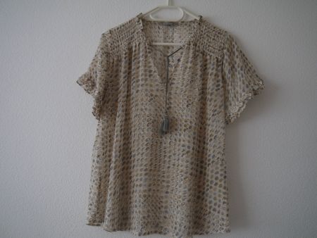 NILE Bluse aus 100% Viskose Gr:M