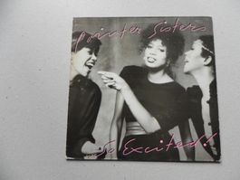 LP von USA Soul R&B Disco Pointer Sisters 1982 So Excited !