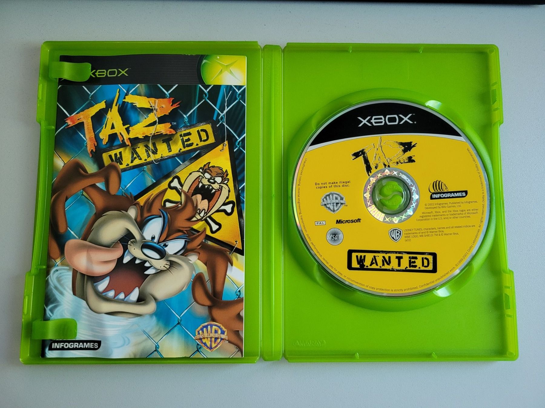 Spiele: TAZ Wanted (XBox Classic) – Gebraucht aus Uezwil von -Retrogames- 1