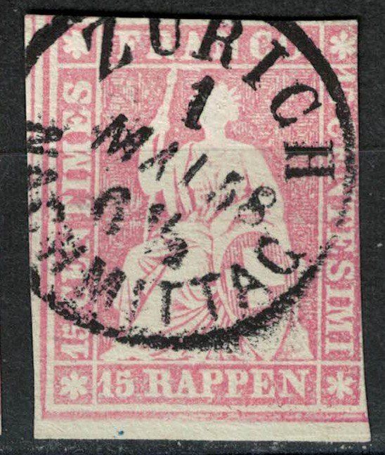 Alle Briefmarken: Strubel 24 gestempelt – Gebraucht aus Bern von bae_958f