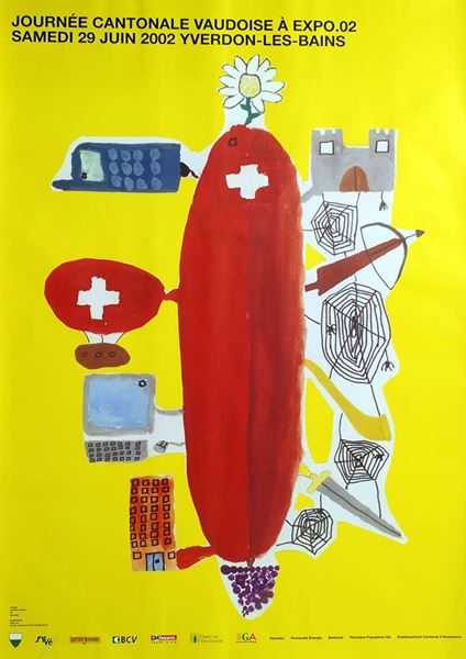 Foto & Immagini: Journée cantonale vaudoise à Expo.02 – Nuovo (secondo la descrizione) da Bern venduto da Vintage-Art-Poster