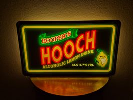 Hooch Leuchtreklame Drink Bar Alcopop Lampe Leuchte Reklame