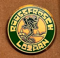 Fasnachts Pin,  Guggenmusig Rüüssfrösch Lozärn