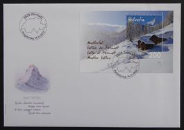 2013 - CH - Znr. 1490 /  Block 54 - FDC - ES - 14.11.2013