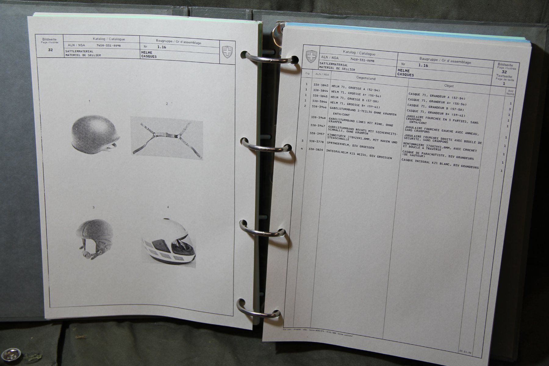 Libri: Sattlermaterial, Ersatzteilkatalog, Ausgabe 2001 – Usato da Belp venduto da Tomsek 4