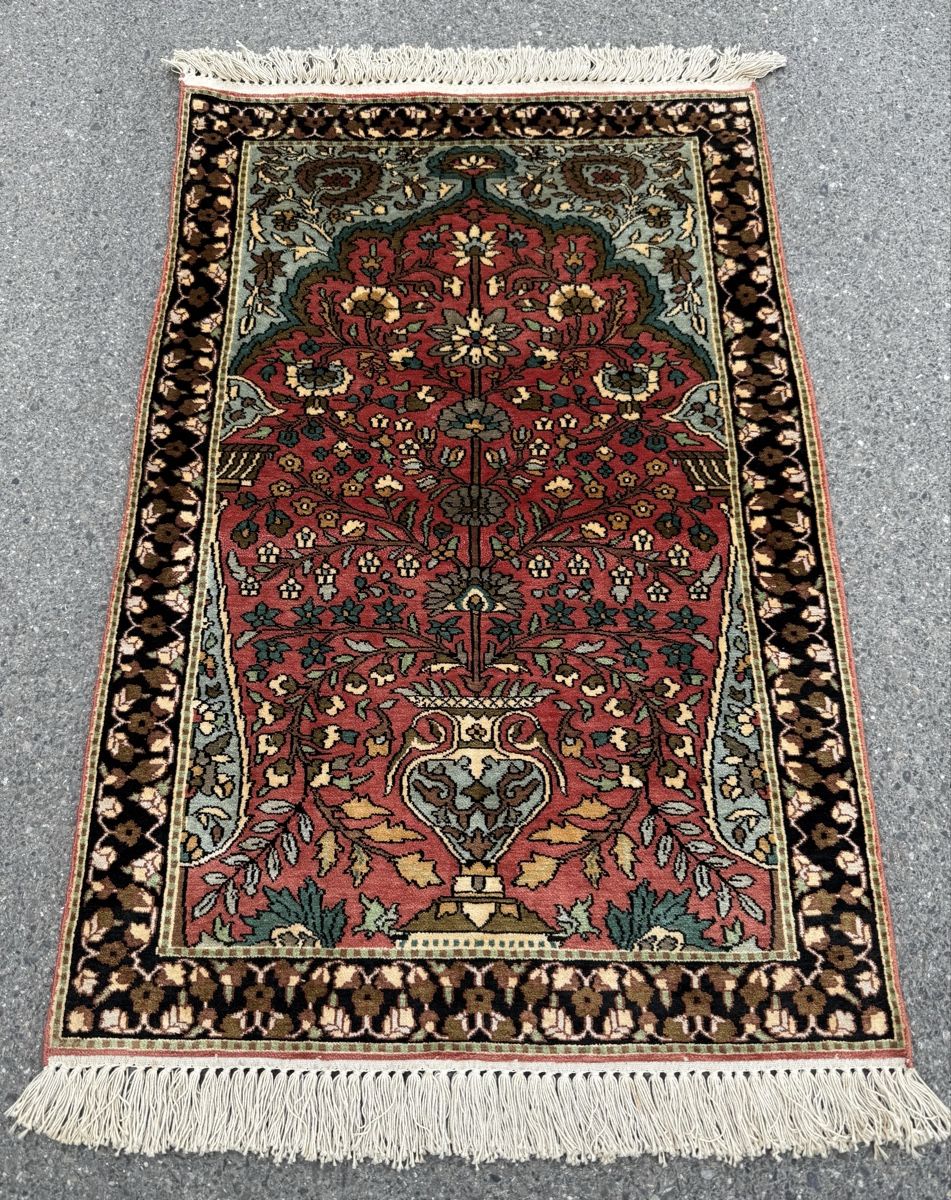 Tappeti: Orientteppich Seide 123x79cm, Top Zustand! – Usato da Sempach venduto da Star7 1
