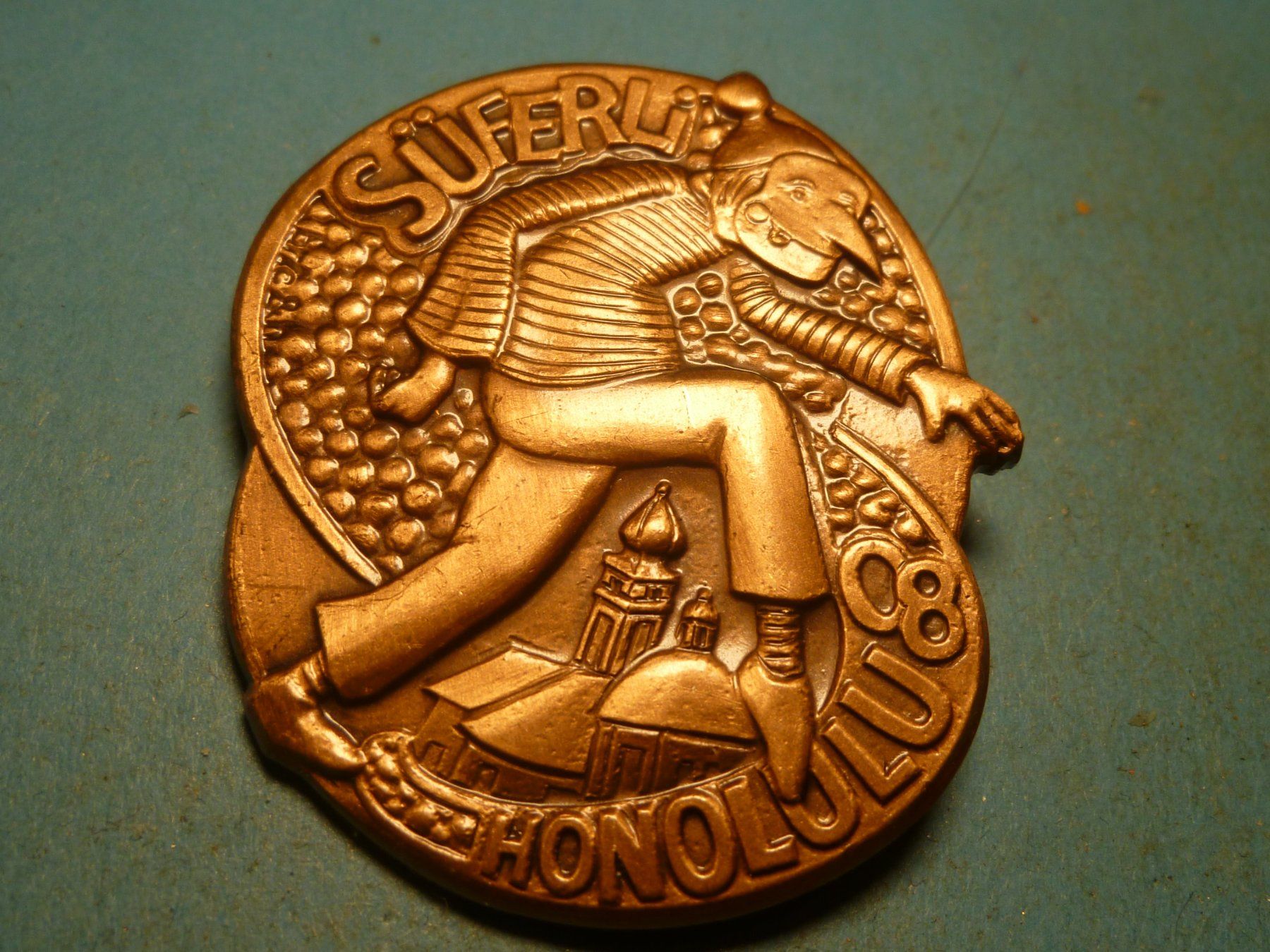 Placchette & Badge: HONOLULU 2008 BRONZE – Usato da Ried (Muotathal) venduto da Mandarin02