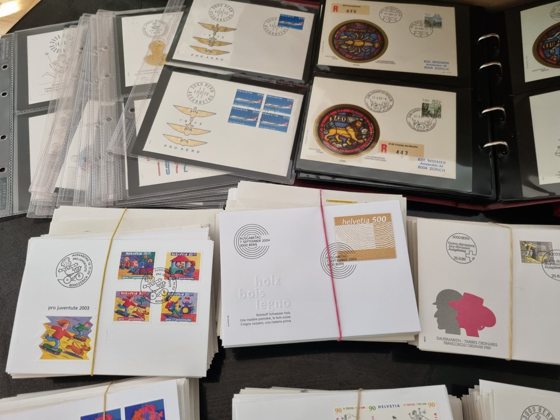 Tous les timbres: Posten mit gut 1500 CH FDC Briefe – D'occasion à Gümligen par Geniusbuy 5