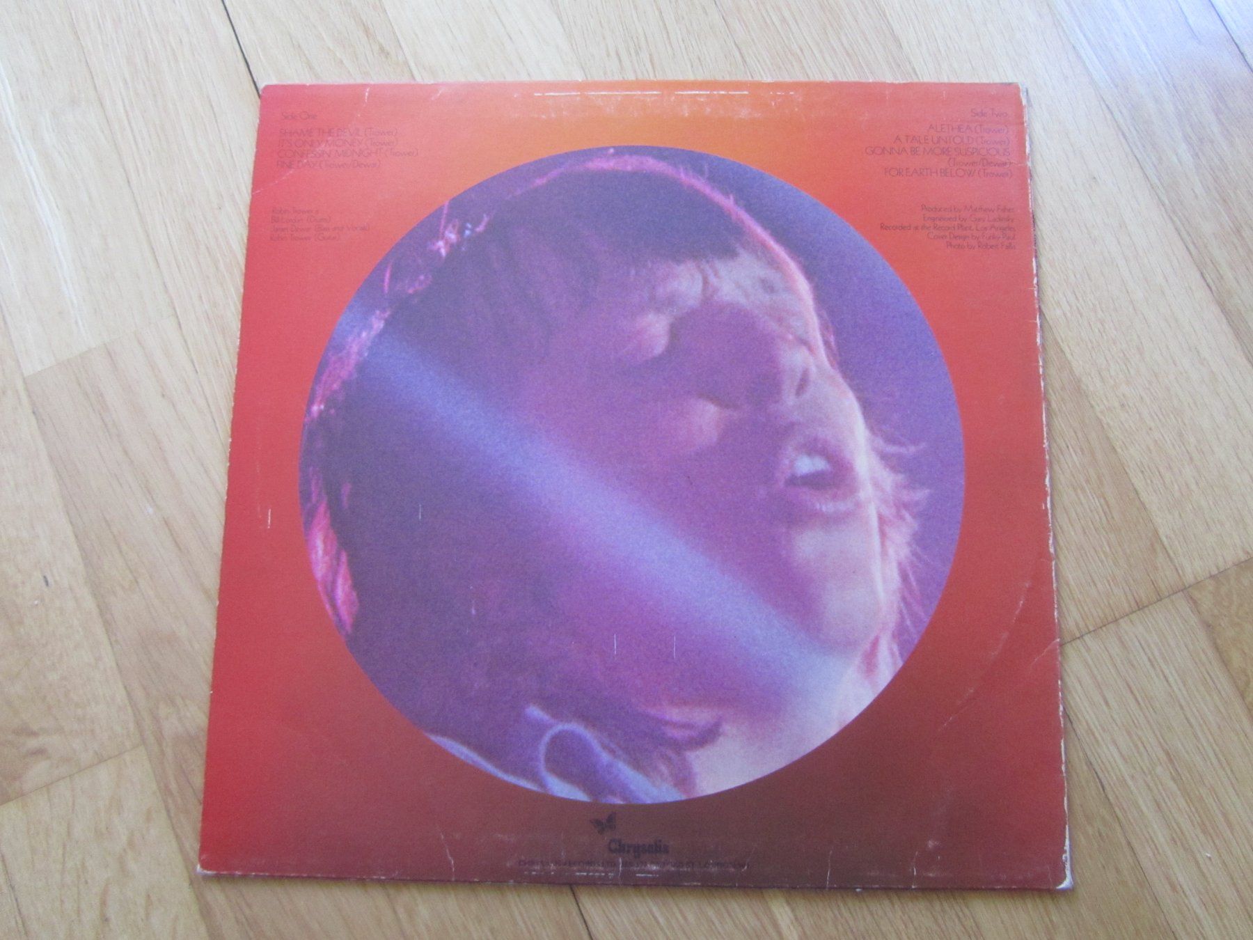 Schallplatten: Robin Trower - For Earth Below Vinyl LP,  Blues Rock – Gebraucht aus Seengen von mikelele 3