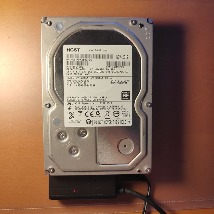 Disque dur Hitachi 4 TO Kaufen auf Ricardo