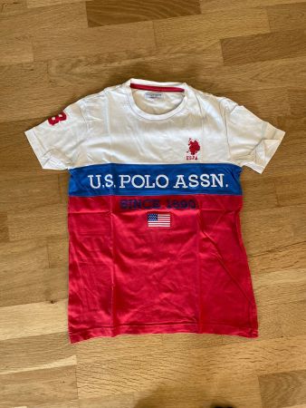 US Polo Assacination T-Shirt Shirt Gr 10-11 140/146